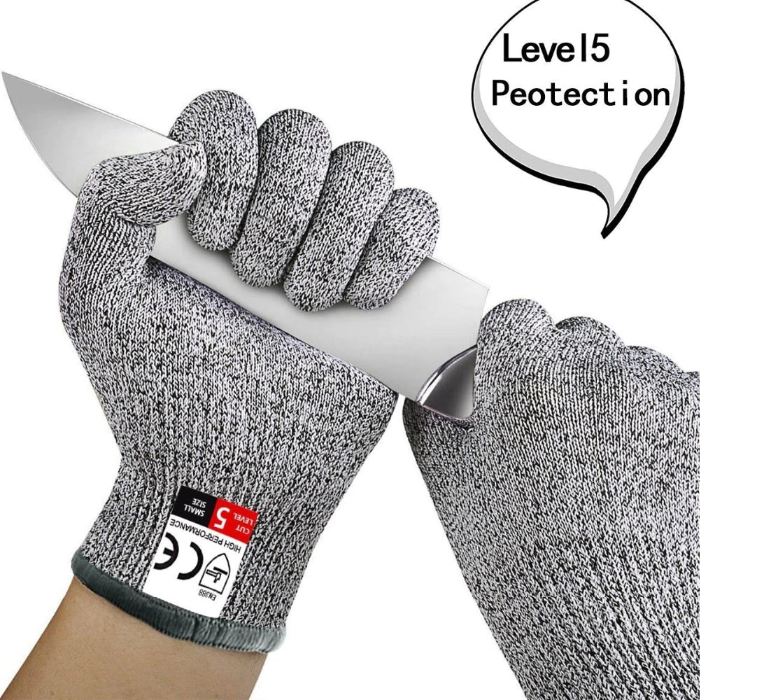High-strength Grade Level 5 Protection Safety Anti Cut Gloves – General  Wellness 4U
