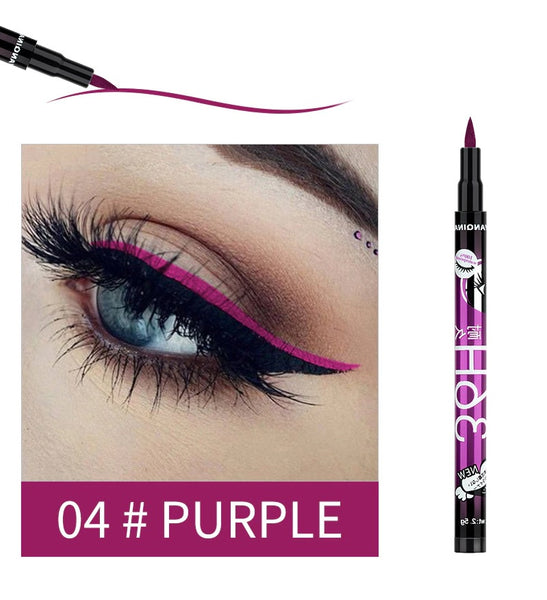 12pcs/set Lasting 36H Liquid Eyeliner