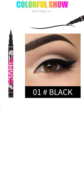 12pcs/set Lasting 36H Liquid Eyeliner