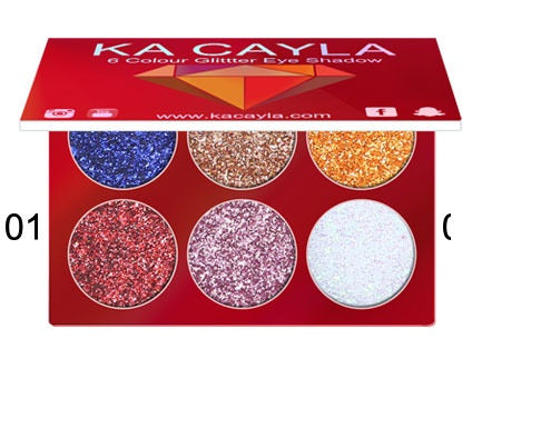 Diamond Sequins Glitter Metallic Eyeshadow Palette