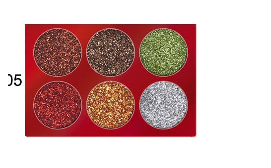 Diamond Sequins Glitter Metallic Eyeshadow Palette