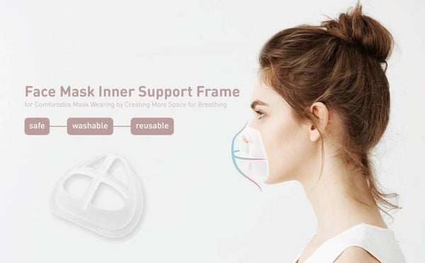 Silicone 3D Mask Bracket For Cotton Facemasks