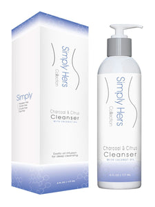 Simply Hers Charcoal & Citrus Cleanser 6 oz