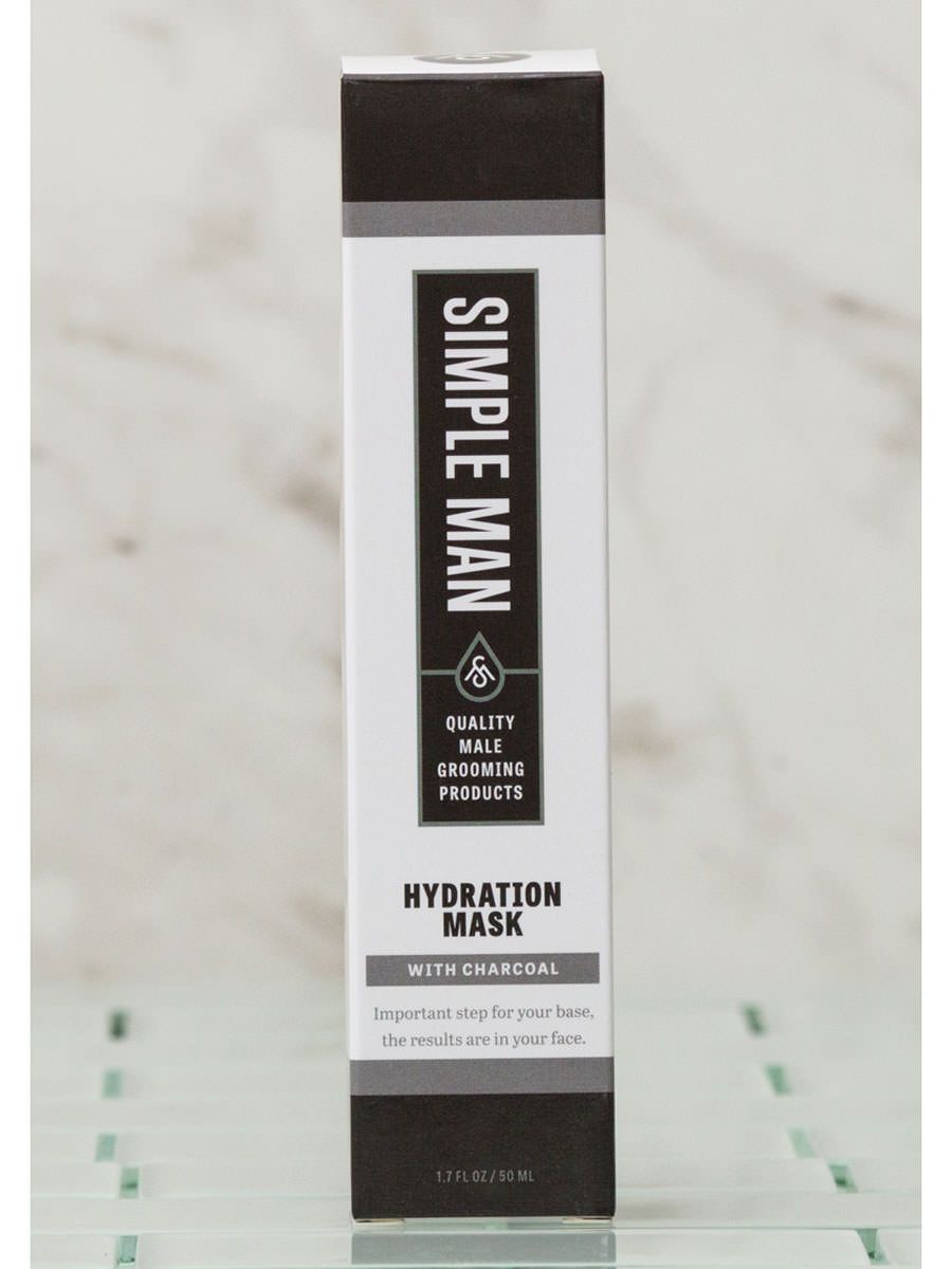 Simple Man Hydration Charcoal Mask 1.7 oz