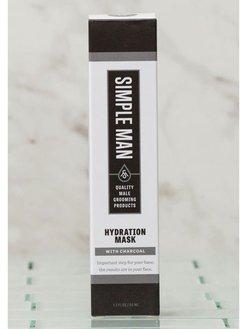 Simple Man Hydration Charcoal Mask 1.7 oz