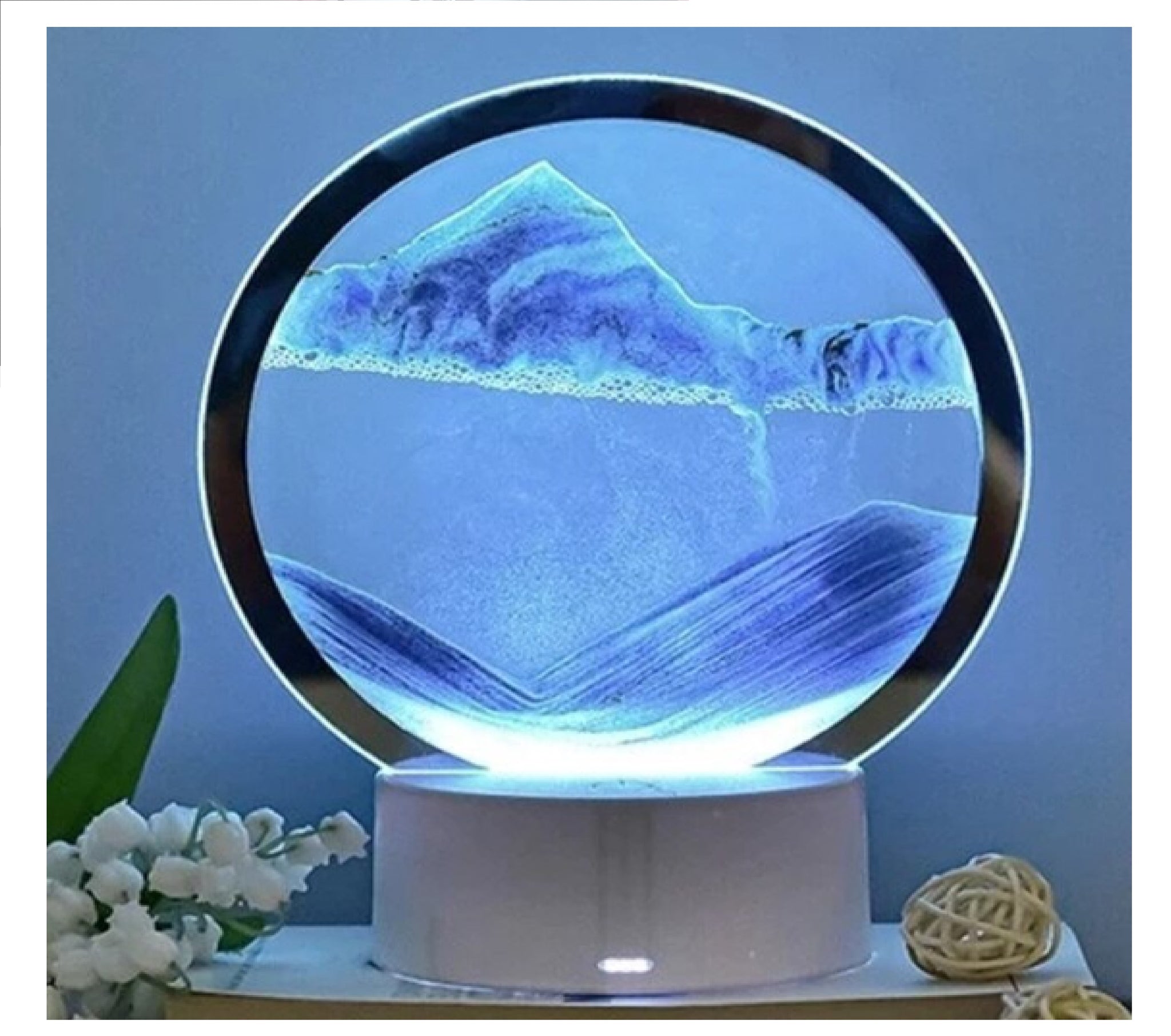 Creative Sandscape Quicksand Lamp LED