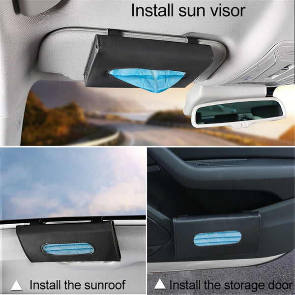 Mask Storage Organizer for Car