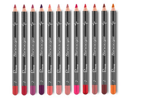 12 Colors Lip Liner Pencil Nude Matte