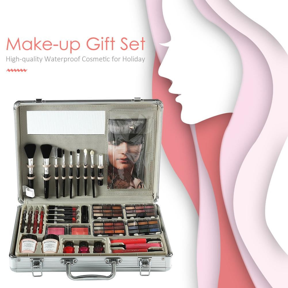 All In One Makeup Kit Multipurpose Makeup Kit Silver