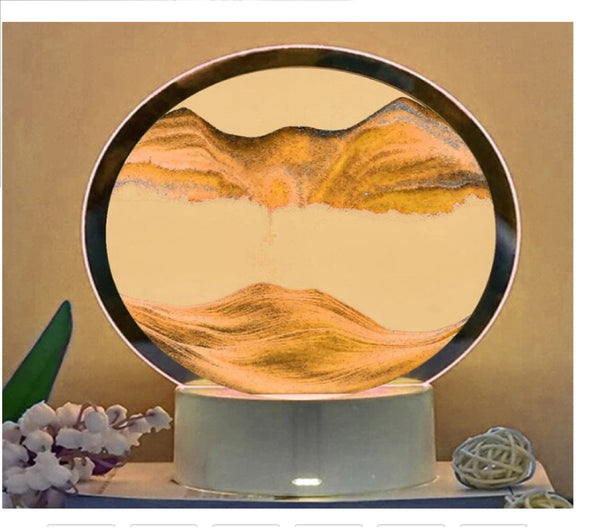 Creative Sandscape Quicksand Lamp LED