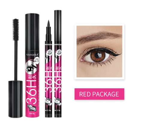 2 In 1 Eyeliner Pen Mascara Set