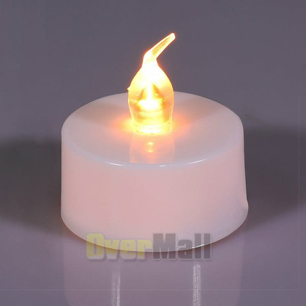 24pcs LED Tea Lights Battery Operated Flickering Flameless Candles