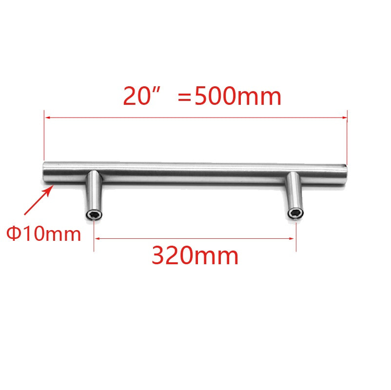 Stainless Steel Kitchen Door Cabinet T Bar Handle