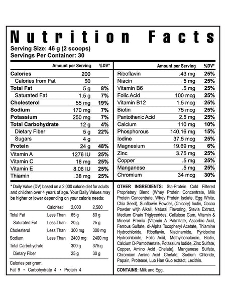 TMR-Total Meal Replacement Shake - 30 Day