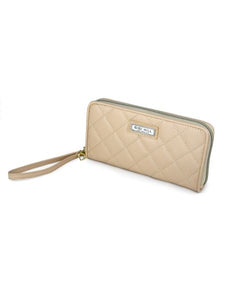 Rita Quilted Tan Wallet