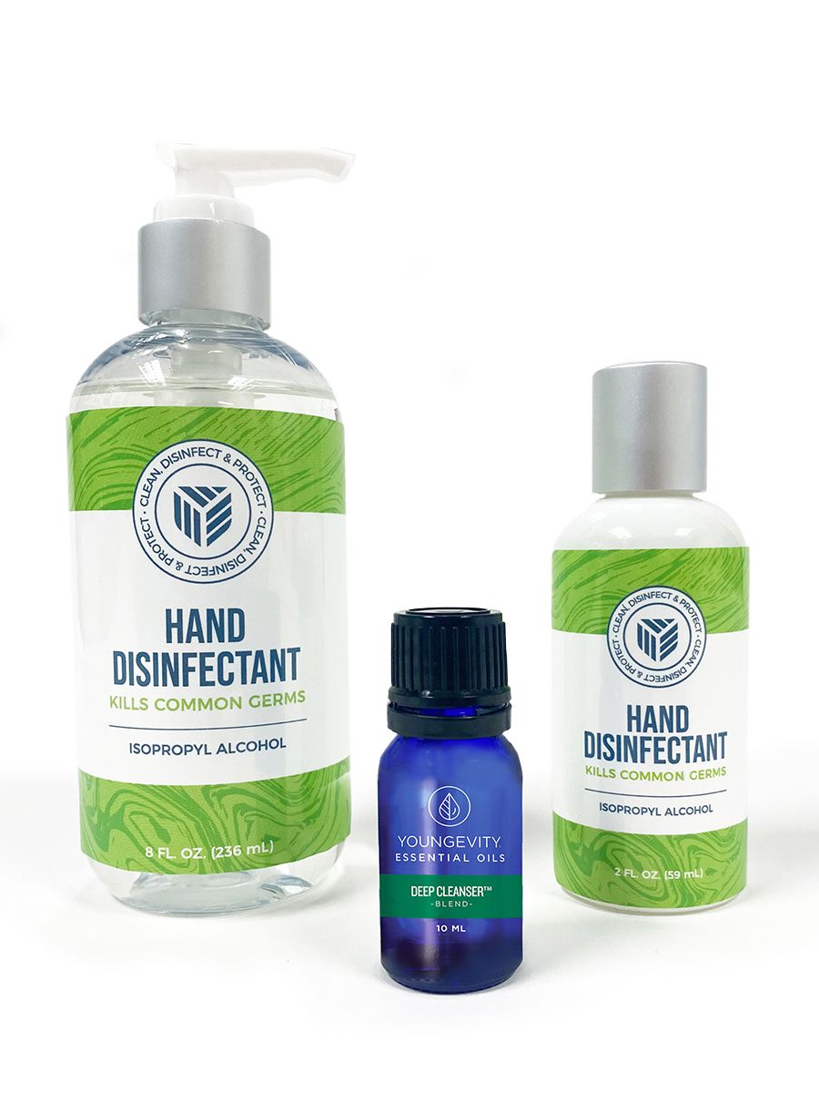 Hand Disinfectant – Essential Oil Bundle